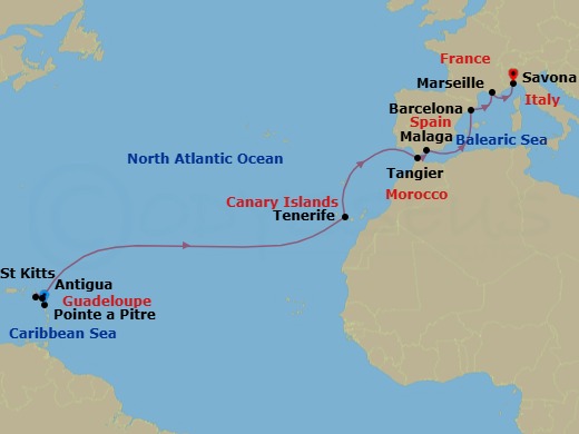Cruise Map