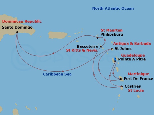 Cruise Map