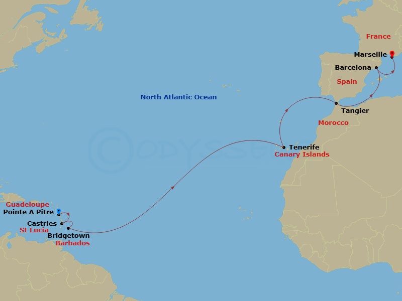 Cruise Map