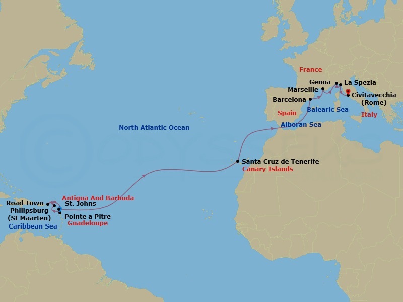 Cruise Map