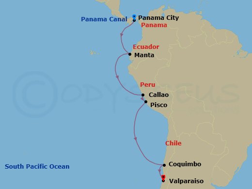Cruise Map