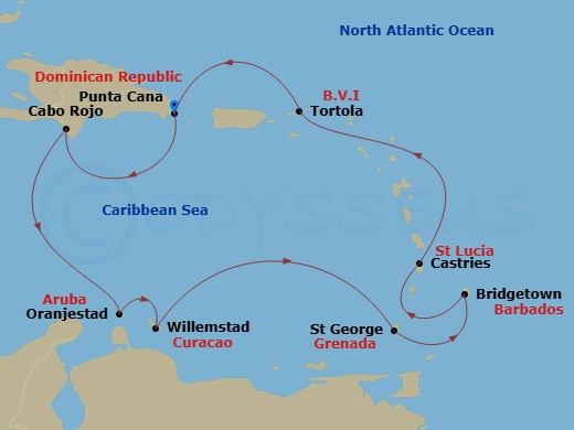 Cruise Map
