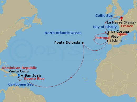 Cruise Map