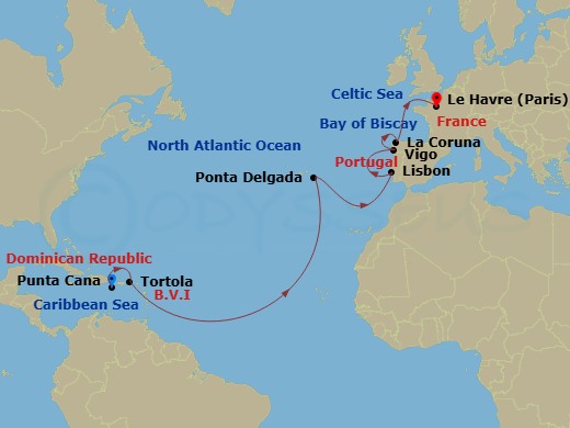 Cruise Map