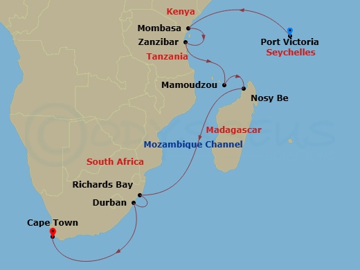 Cruise Map