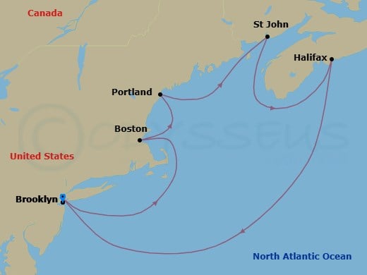 Cruise Map