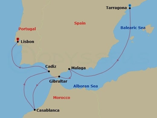 Cruise Map