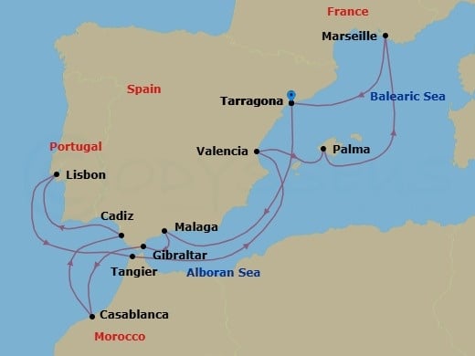 Cruise Map