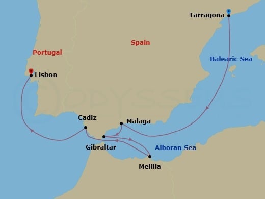 Cruise Map