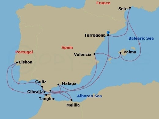 Cruise Map