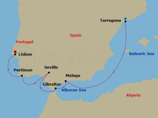 Cruise Map