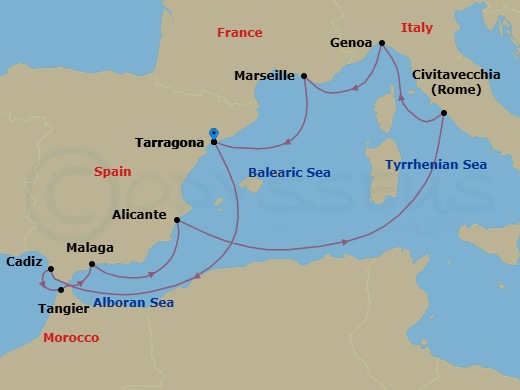 Cruise Map