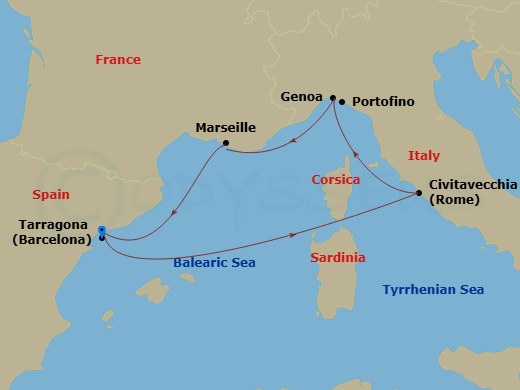 Cruise Map
