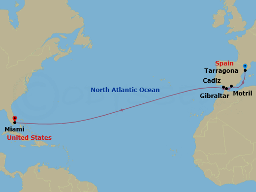Cruise Map
