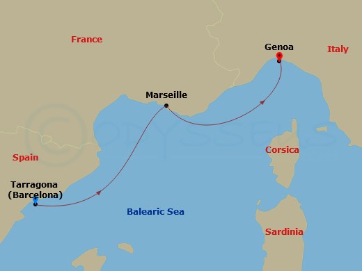 Cruise Map