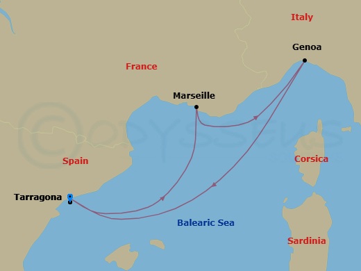 Cruise Map