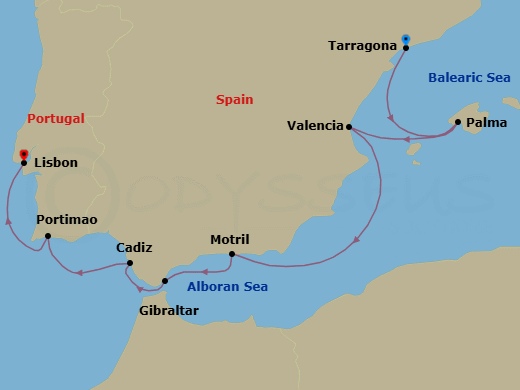 Cruise Map