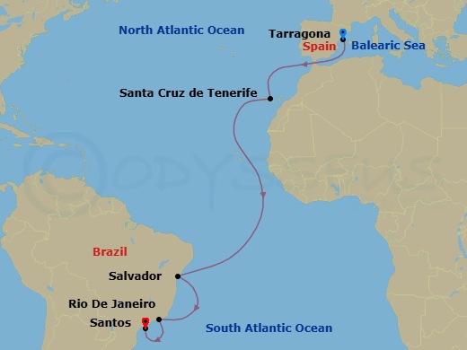 Cruise Map