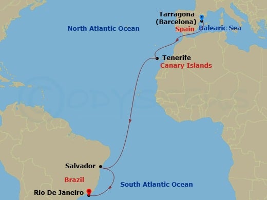 Cruise Map