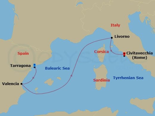 Cruise Map