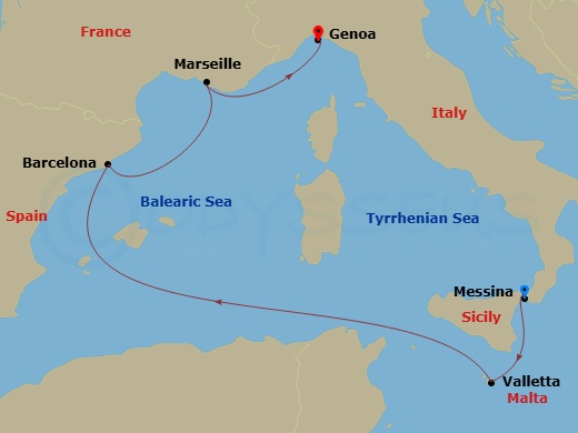 Cruise Map