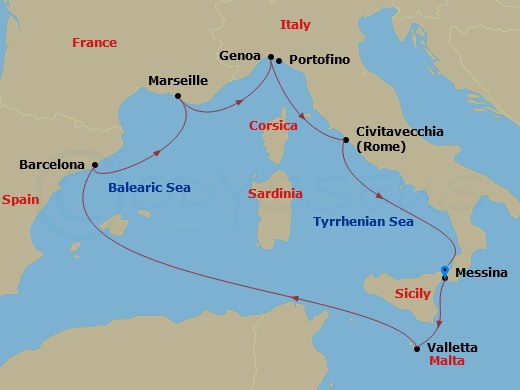 Cruise Map