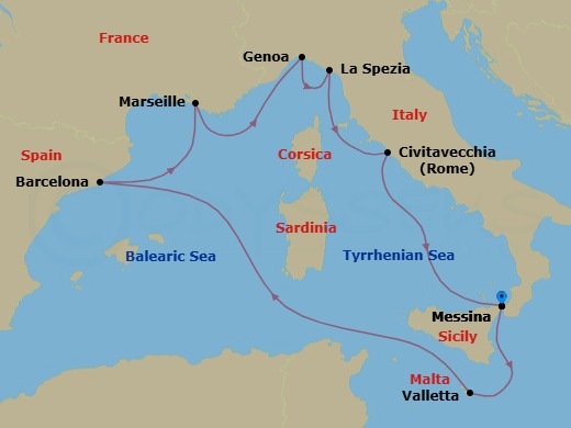 Cruise Map