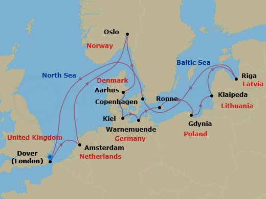 Cruise Map