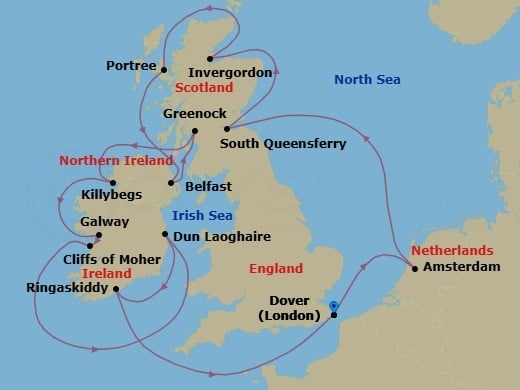 Cruise Map