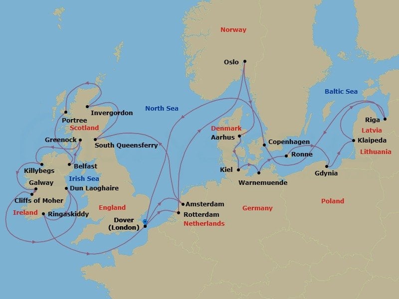 Cruise Map