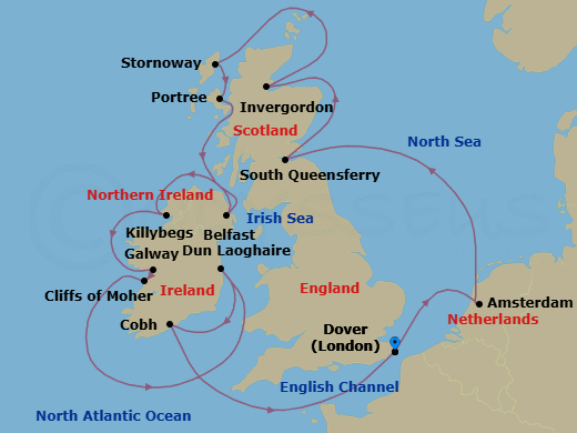 Cruise Map