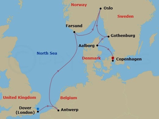 Cruise Map