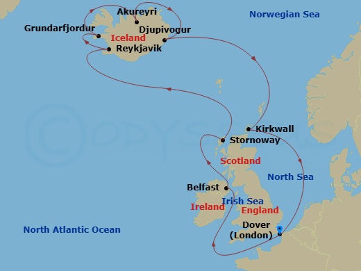 Cruise Map