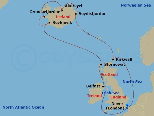 Cruise Map
