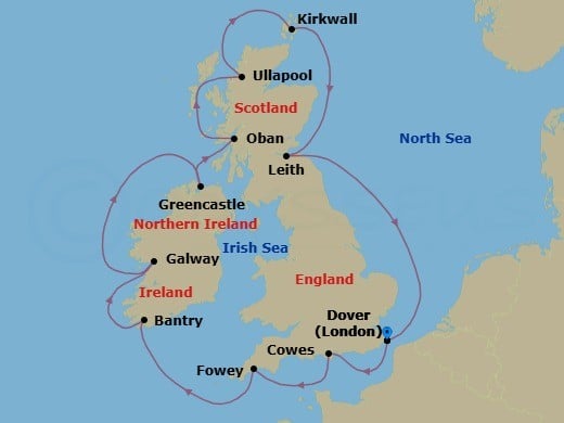 Cruise Map