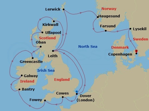 Cruise Map