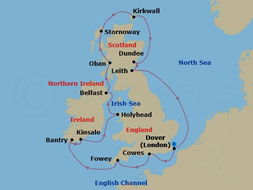Cruise Map
