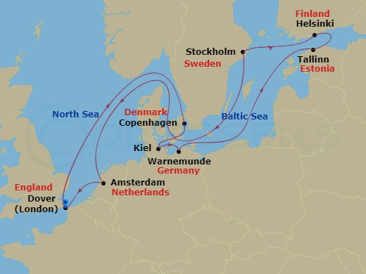 Cruise Map