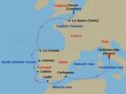 Cruise Map