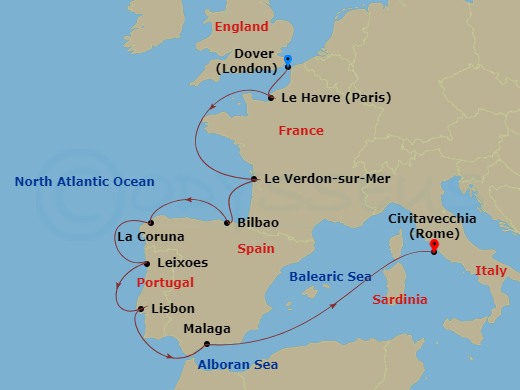 Cruise Map