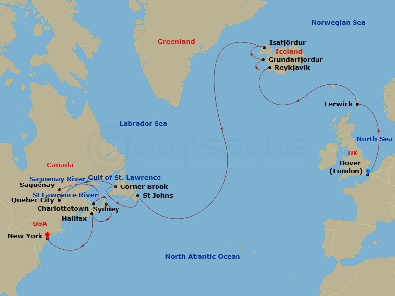 Cruise Map