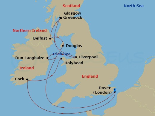 Cruise Map
