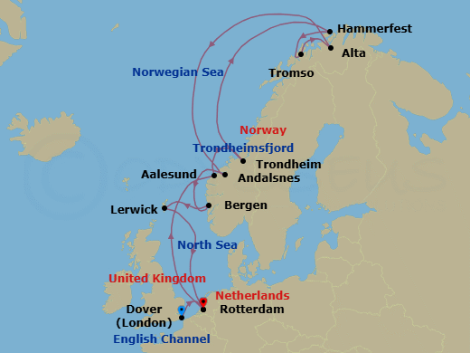 Cruise Map