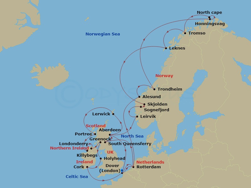 Cruise Map