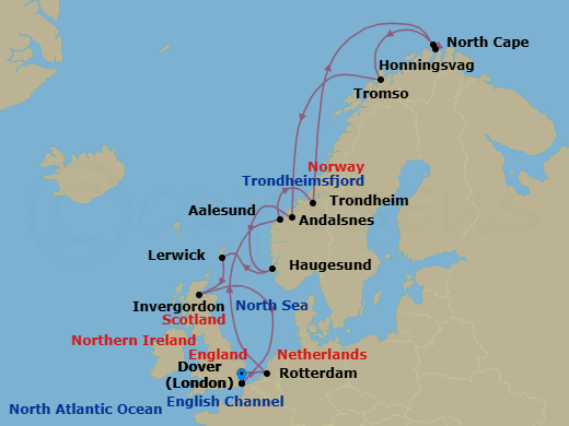 Cruise Map