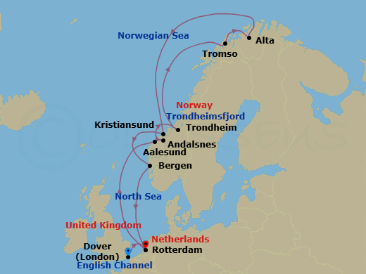 Cruise Map