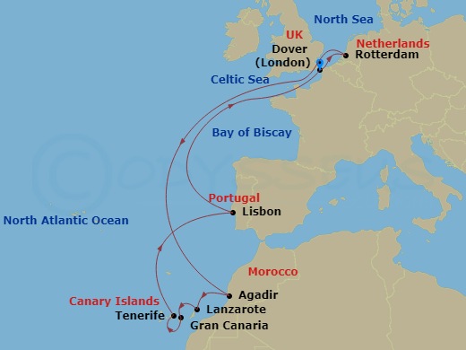 Cruise Map