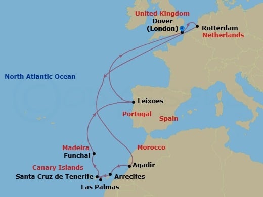 Cruise Map