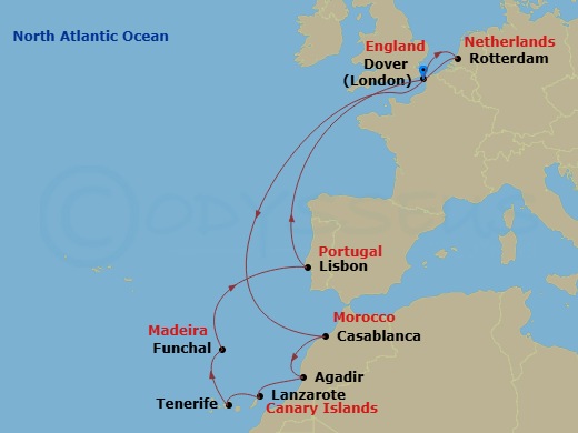 Cruise Map