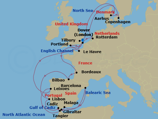 Cruise Map